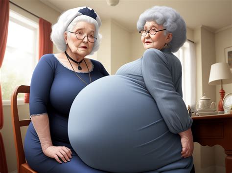 huge butt granny